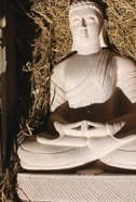 Serene Buddha statue
