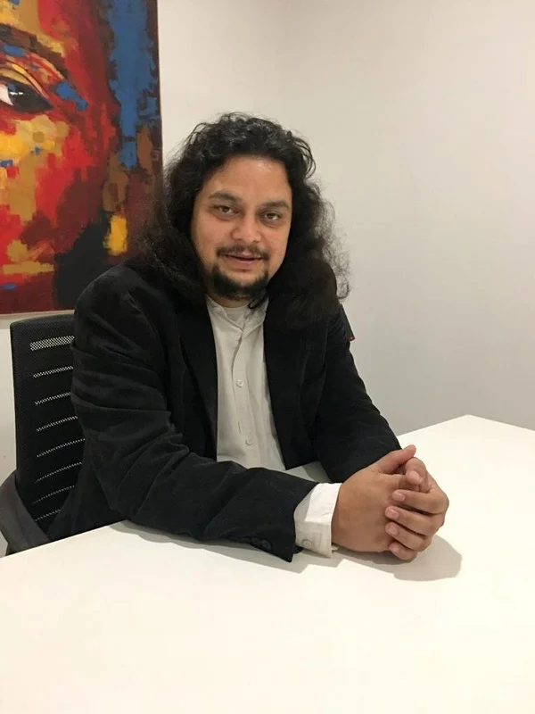 Portrait of Amitabh Shrivastav