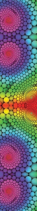 Colorful fractal pattern