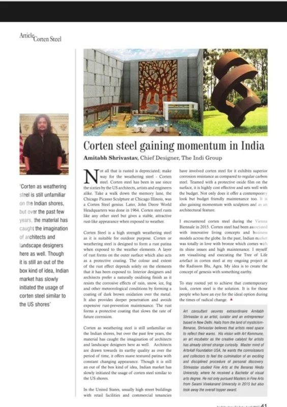 Corten Steel Article