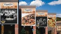 Various branding materials for Pizzavito.
