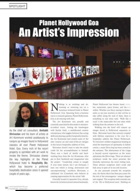 Article spread page one